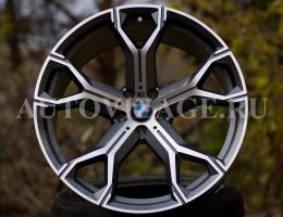 ДИСКИ В ЛИТОМ (alloy wheels), или КОВАНОМ (forged wheels) ИСПОЛНЕНИИ R20/21/22 для BMW  X6M (G06), Х5 (G05), Х7 (G07) оригинальный стиль- 741М