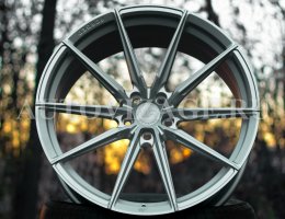 Кованый комплект (Forged Wheels) колесных дисков R20 R21 R22 R23 R24 дизайн WheelForce модель R.3-FG конструкция Deep Сoncave, для Bmw M5 G30/ M3 G20/F30/ X5 G05/ X6 G06/ X7 G07 и новой БМВ ХМ G09