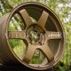 Диски в кованом (forged wheels) исполнении R18 R19 R20 R21 R22 R23 R24 оригинальный культовый дизайн Volk Rays Racing TE37 в окраске полуматовая бронза
