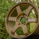 Диски в кованом (forged wheels) исполнении R18 R19 R20 R21 R22 R23 R24 оригинальный культовый дизайн Volk Rays Racing TE37 в окраске полуматовая бронза